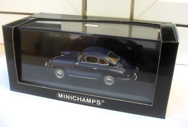 Porsche 356 C 1963 65 blue Minichamps 430062320 MIB 1:43 911 914 928 930 944 968 - Imagen 3 de 4
