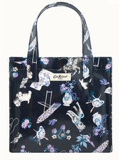 Cath Kidston Book Bag 30 Years Icons Navy Small Top Handle Lunch Carrier