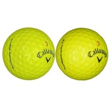 Callaway Chrome Soft Mix Yellow AAA 48 Used Golf Balls 3A