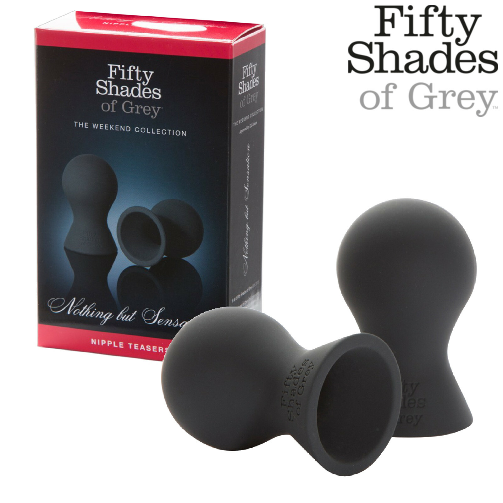 Fifty Shades of Grey Nothing But Sensation Nipple Teasers Set, Succhia Capezzoli