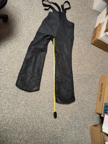 Vintage Zerres Ski Bib Unisex Size 54 Snow Bib Pants Black DM#16 - Picture 6 of 12