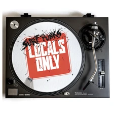 SURF PUNKS Turntable Slipmat for Vinyl Records 12" DJ Slip Mat New Wave vinyls