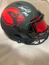 Anquan Boldin Signed Riddell Eclipse Cardinals Full Size Replica Helmet