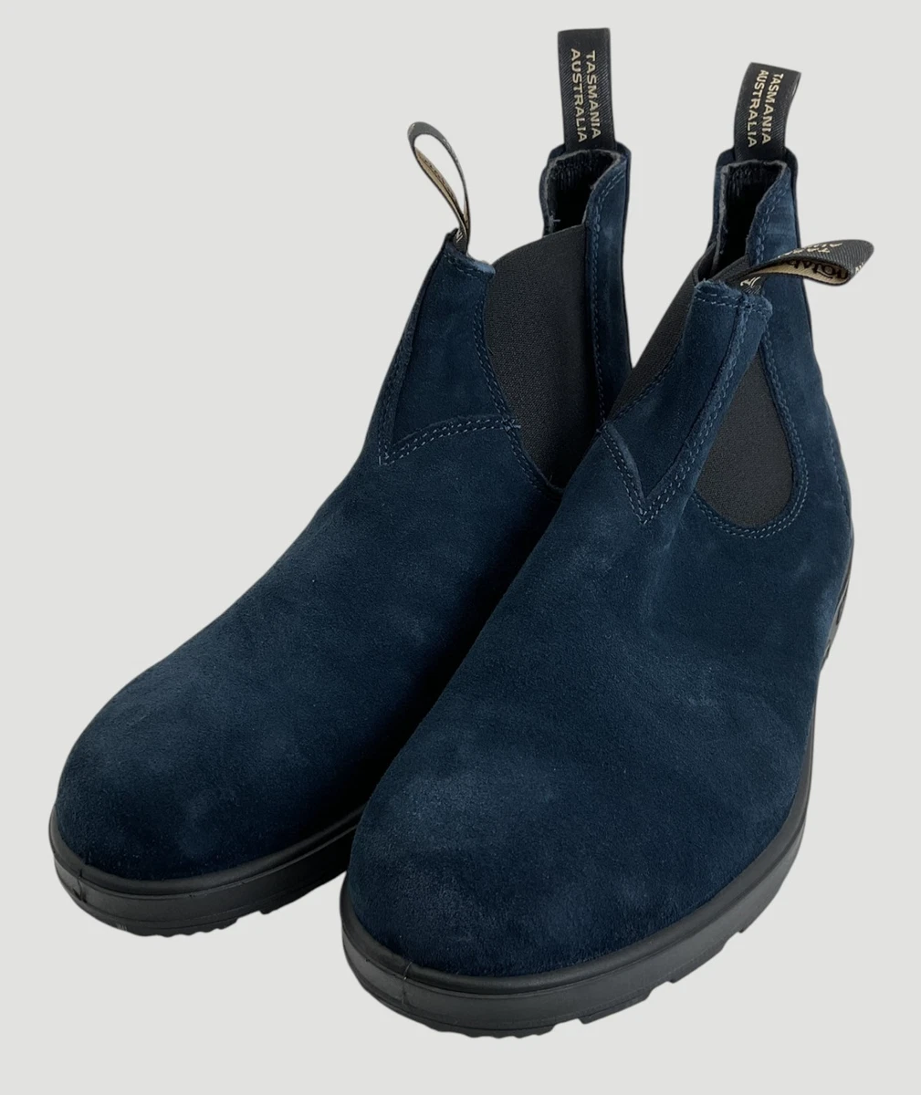 脚蹬Blundstone 麂皮男靴| eBay