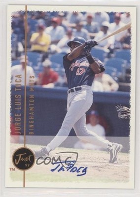 1999 Just Minors Auto Jorge Luis Toca (Mid-Swing) Auto 0b3