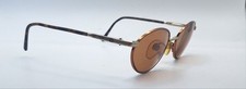 Vintage Vogue V0314S Brown Gold Oval Sunglasses FRAMES ONLY Italy