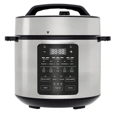 6QT Electric Pressure Canner, 12-in-1 Multi Cooker, Digital Stainless Steel Pot