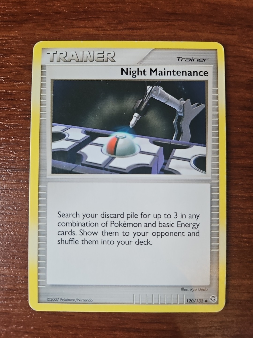 Pokemon Secret Wonders 120/132 - NIGHT MAINTENANCE, Unlimited Uncommon