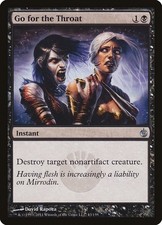 MTG - Go for the Throat - Mirrodin Besieged - X1 - (LP) -
