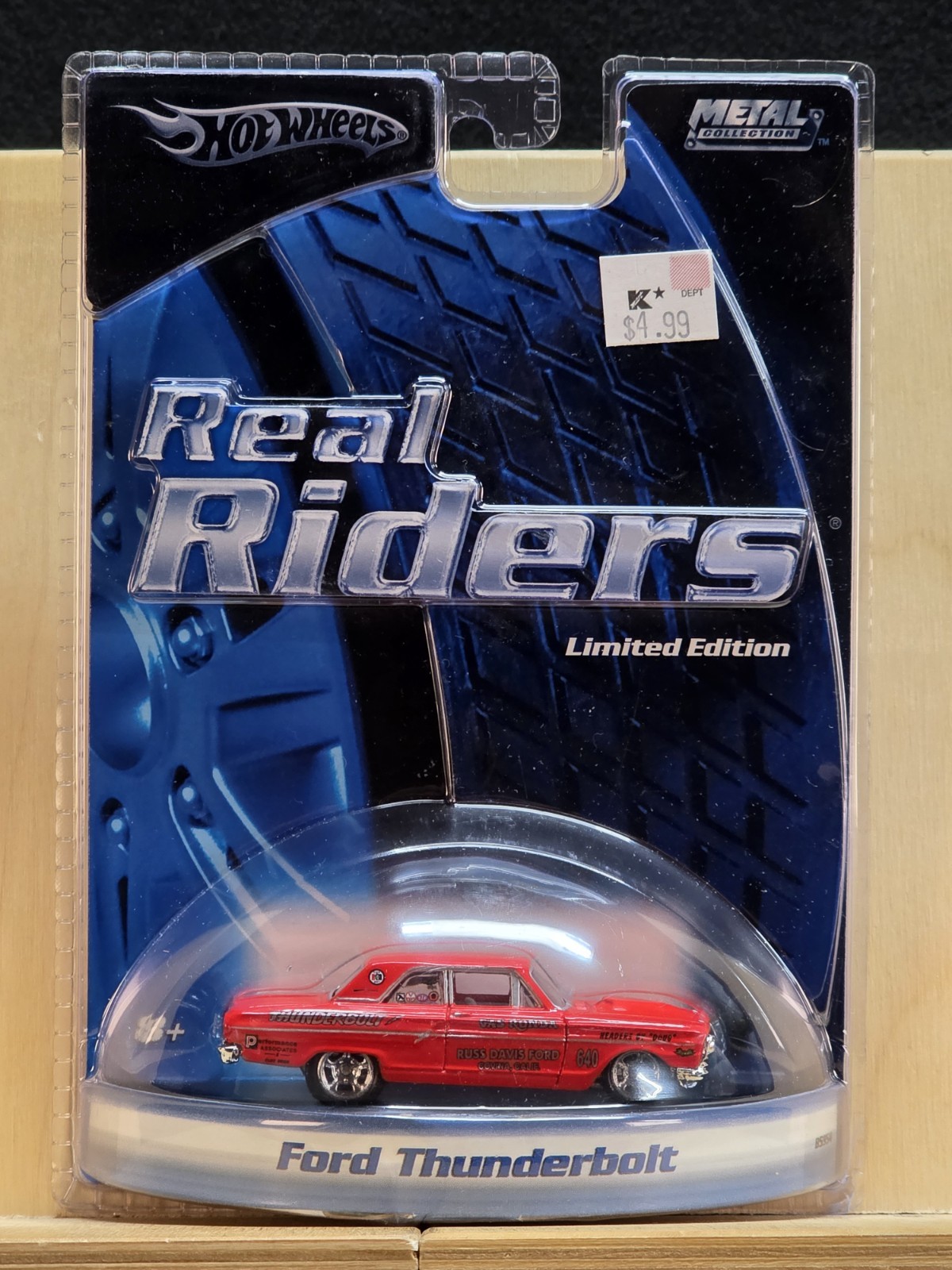 Hot Wheels 2005 Real Riders Series Ford Thunderbolt
