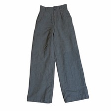 Brown Vintage High Waisted Straight Leg Trousers Women  s Xs