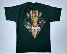 Vintage GEN13 Feelin’ Lucky Comic Shirt Size L 90s Wildstorm Comics USA