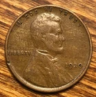 1930 Lincoln Wheat Cent Woody Improper Alloy Mix Error Old US Penny