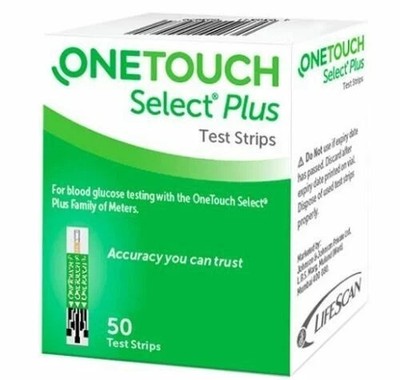 ONE TOUCH SELECT PLUS 50 STRIPS 