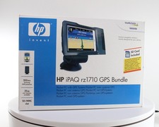 Vintage HP iPAQ Pocket PC RZ1710 GPS Navigator Bundle UK/Ireland FA655A ABU 