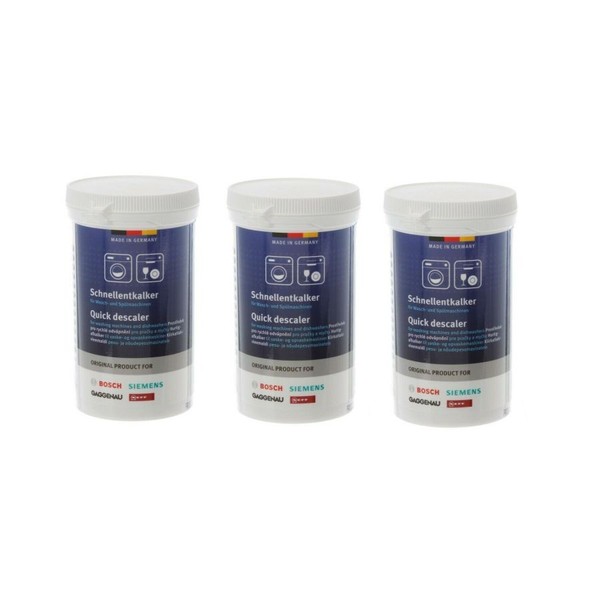 3 X Bosch Schnellentkalker FüR Wasch- Und SpüLmaschinen 00311919 - 00312522-image