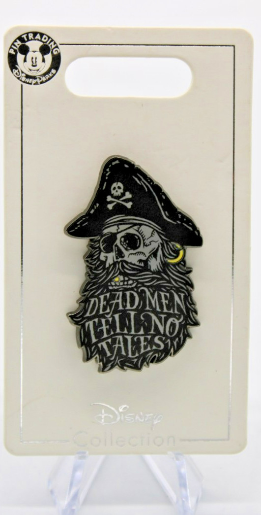 Disney Pirates Of The Caribbean Dead Men Tell No Tales Pin