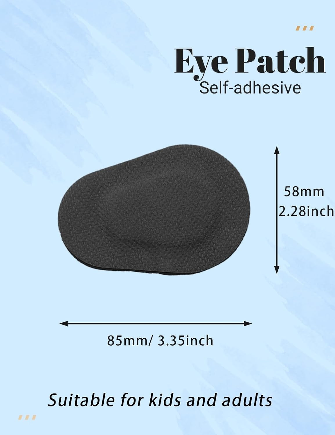 20 Pcs Adhesive Eye Patches for Adults, Medical Eye Patch Disposable Breathable 