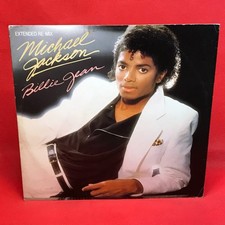 MICHAEL JACKSON Billie Jean 1982 UK 3-track 12" vinyl single extended record