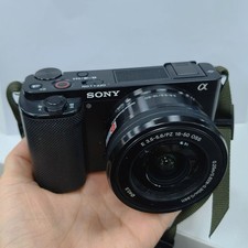 Sony ZV-E10 ZVE10 24.2MP Mirrorless Camera w/16-50mm Lens Tested English