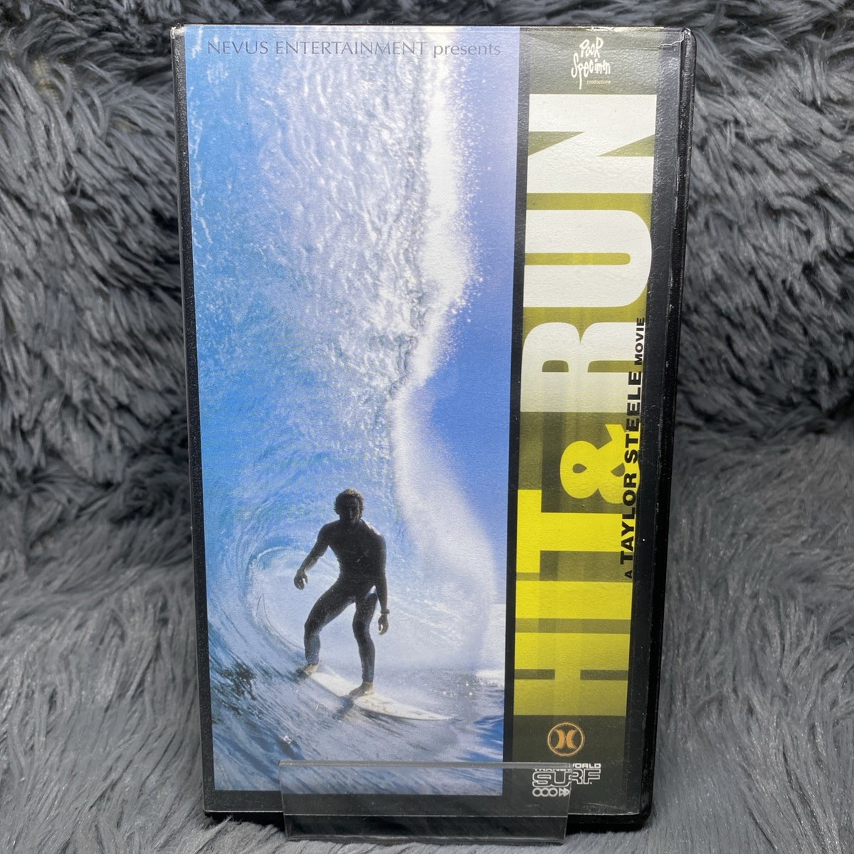 Hit & Run VHS Tape 2000 Taylor Steele Poor Specimen Surf Film 