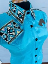 Western Showmanship Horsemanship Pleasure Show Shirt  - Customizable