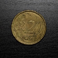 Greece 20 Euro Cent 2008 Rigas Feraios Circulated Coin EU