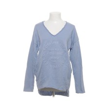 Zwillingsherz, Sweatshirt, Größe: S, Blau, Print, Damen #yE8
