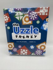 The Uzzle Frenzy Family Card Matching Puzzle Game 2-4 Players Ages 4+.New Sealed
