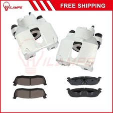 Brake Calipers For 1997-2002 Ford Expedition Brake Pads Set 6Pcs Rear New Kit