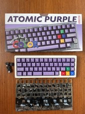 Notfromsam S46 Mechanical Keyboard (Atomic Purple Keycaps)