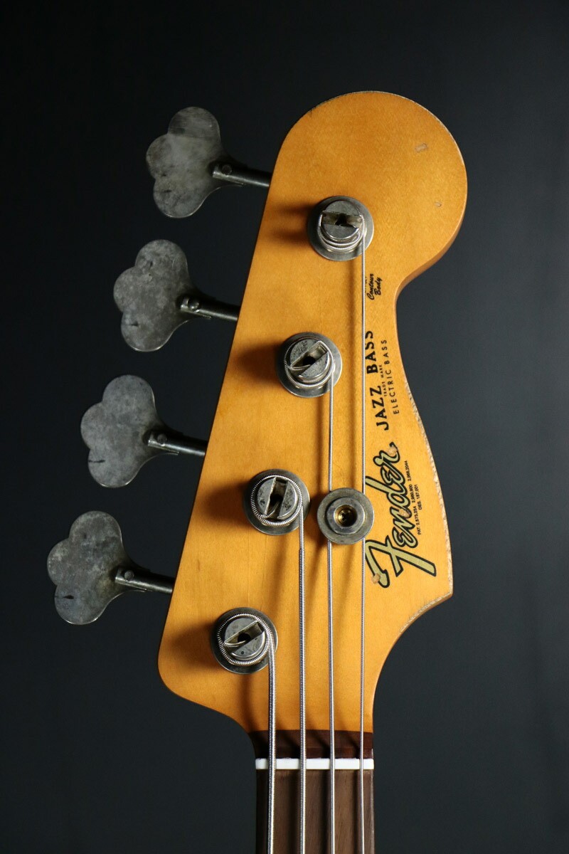 Fender Mexico / Flea Jazz Bass Road Worn Faded Shell Pink S/N