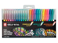 Sakura Gel-Tintenroller Gelly Roll Mix, 24Er Etui 1 Bis 32 Stk Spare 18%