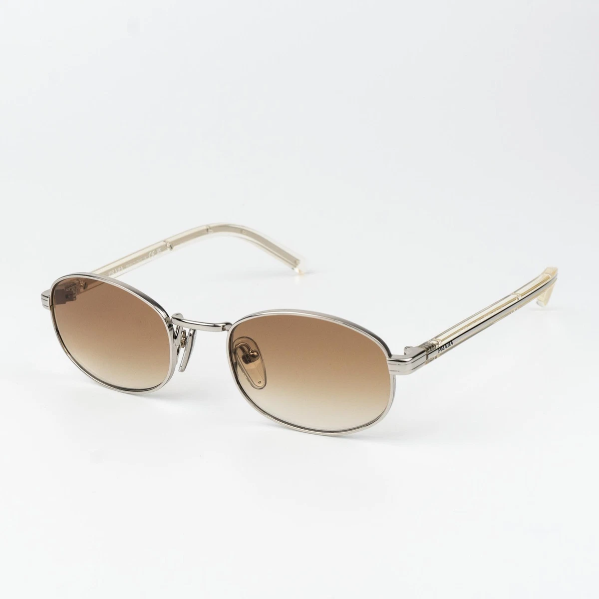PRADA Brown Oval Sunglasses for Women for sale | eBay