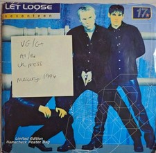 Let Loose Seventeen Vinyl Record 7" VG/G+ MER400 1994