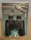 SIMMONS 800729 Binoculars 10x40 , Lightweight, w Case & Bonus Multitool