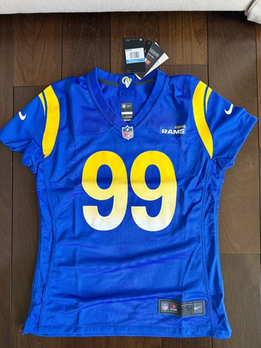 AUTHENTIC Nike Aaron Donald Los Angeles Rams Women’s Jersey – Medium – NEW