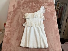 Lilly Pulitzer NWT josey Dress resort white oval flower petal eyelet - Size 10