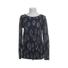 Allude, Strickpullover, Größe: S, Blau/Grau, Kaschmir/Wolle, Gepunktet #gbi