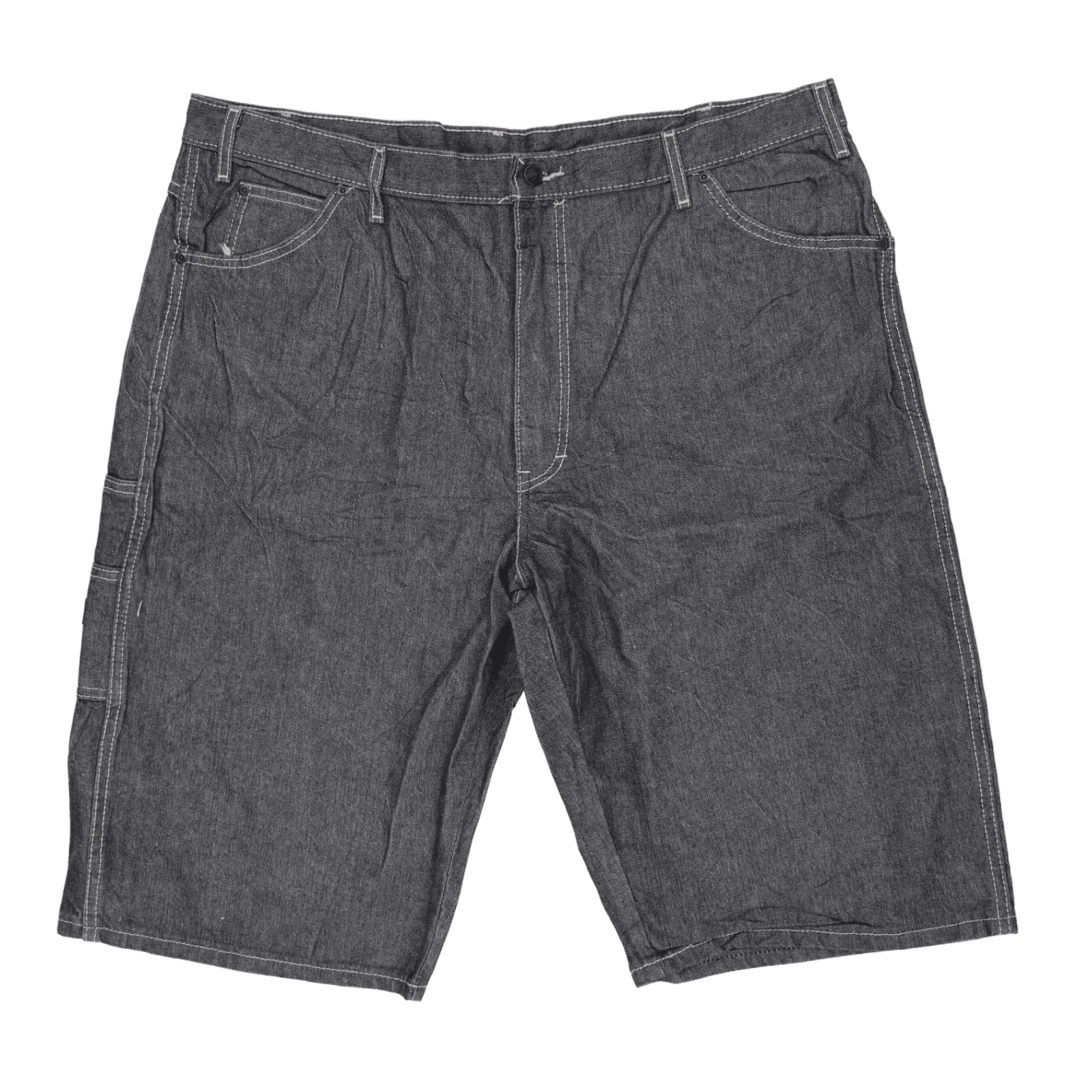 Dickies Men's Dark Wash Loose Fit Denim Shorts Size 42