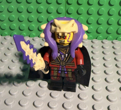LEGO NINJAGO #70746 70595 Master Chen Minifigure Cape Sword Day of the departed
