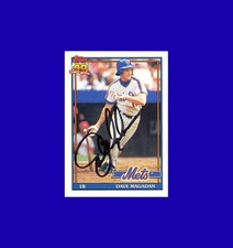 1991 Topps Dave Magadan #480 - Mets - Signed Autograph AUTO