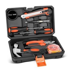 9 Piece Tool Kit for Home, Small Tool Sets for Men, Women, Mini Hand Tools