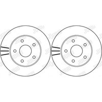 2X Jurid Bremsscheiben Vorne 305Mm BelÜFtet Passend FÜR Jeep Cherokee Grand |