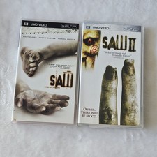 PSP Saw I  II - Sony PSP UMD Video LOT Of 2 Horror Movie 1