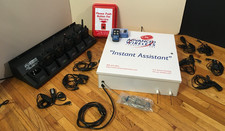 **ADVANCED WIRELESS 5 KENWOOD RADIOS CHARGER INOVONICS FA403 PANEL 4 CH CALL BOX