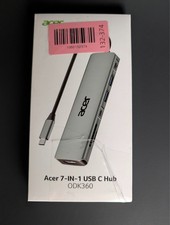 Acer 7-in-1 USB-C Hub Multiport Adapter 4K HDMI 100W PD SD Card CIB 195133227919
