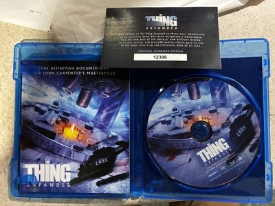 The Thing Expanded Documentary Blu Ray With Slipcover + Booklet & COA