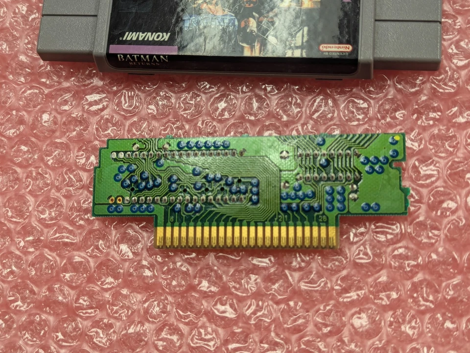 Batman Returns Super Nintendo SNES 1992 Cartridge, Tested Working - Image 4 of 4