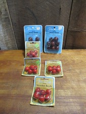 6 pkgs - Vintage Wooden Beads for Crafts